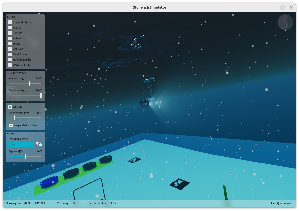 Stonefish Simulator